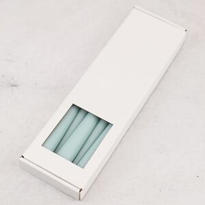 Высокие свечи 30 см Андреа Velvet мятные, 5 шт Candleslight фото 6