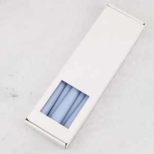 Высокие свечи 30 см Андреа Velvet светло-голубые, 5 шт Candleslight фото 8