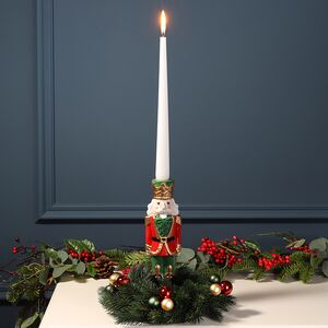 Высокая свеча 40 см Андреа Velvet белая Candleslight фото 4