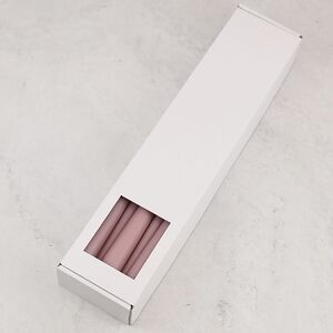 Высокие свечи 40 см Андреа Velvet роза menta, 10 шт Candleslight фото 3