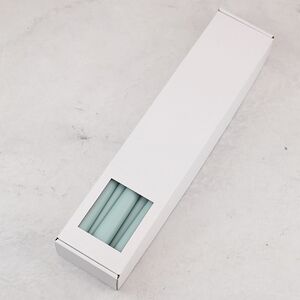 Высокие свечи 40 см Андреа Velvet мятные, 10 шт Candleslight фото 6