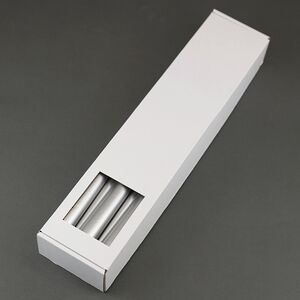 Высокие свечи 40 см Андреа Velvet серебряные, 10 шт Candleslight фото 3