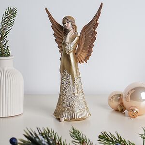 Декоративная фигурка Ангел Ноелия - Santo Natale 18 см Due Esse Christmas фото 8