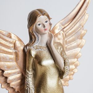 Декоративная фигурка Ангел Ноелия - Santo Natale 18 см Due Esse Christmas фото 2