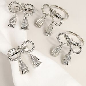 Кольца для салфеток Silver Fiocco 5 см, 4 шт