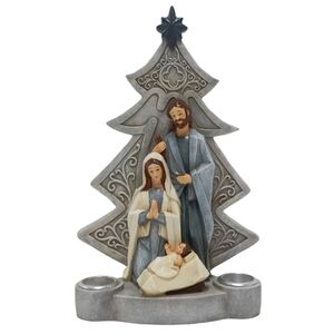 Рождественский подсвечник Рождество Христа в Вифлееме 21 см Due Esse Christmas фото 8