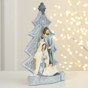 Рождественский подсвечник Рождество Христа в Вифлееме 21 см Due Esse Christmas фото 6