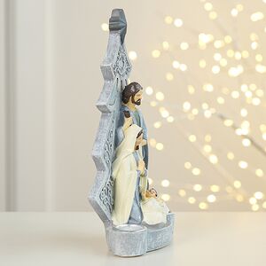 Рождественский подсвечник Рождество Христа в Вифлееме 21 см Due Esse Christmas фото 7