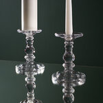 Стеклянный подсвечник Theresia 15*11 см