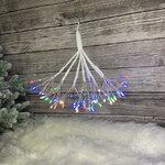 Светодиодное украшение Одуванчик Регардо 20 см, 80 разноцветных LED ламп с мерцанием, IP44
