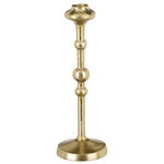Декоративный подсвечник для одной свечи Campo Gold 30 см