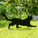 Садовая фигура на колышках Black Cat - Greg 42 см