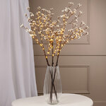 Набор светящихся веток Arbre a Fleurs 100 см белые, 45 теплых белых LED ламп, 3 шт, IP44