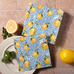 Бумажные салфетки Capri: Lemons 17*17 см, 20 шт