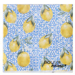 Бумажные салфетки Capri: Lemons 17*17 см, 20 шт