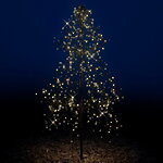 Светодиодная фигура Елка Лучиа Firework 1.35 м, 600 теплых белых LED ламп, контроллер, IP44