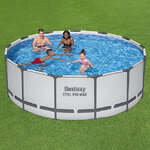 Круглый каркасный бассейн Bestway Steel Pro Max 396*122 см, фильтр-насос, аксессуары