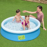 Надувной бассейн 57241 Bestway Fast Set 152*38 см, голубой