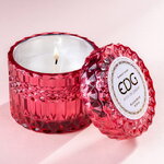 Ароматическая свеча Crystal Gasperi: Black Rose&Oud 9 см, стекло