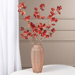 Искусственная ветка Фуджерра 84 см красная