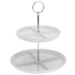 Двухъярусная этажерка для фруктов Etagere 24 см