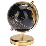 Декоративный глобус Brandon 18 см черный