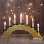 Светильник-горка Кантри 40*29 см, 7 теплых белых ламп