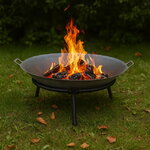 Костровая чаша с ручками Charcoal 60 см