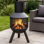 Очаг для костра Камин Блэквуд 76*37 см