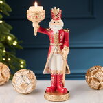Декоративный подсвечник Гвардеец Фидель - Golden Crown Royal 28 см