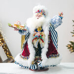 Коллекционная кукла Санта с Угощениями 58 см
